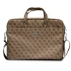 Geanta Guess 4G PU Triangle Logo Computer Bag 15/16&quot; Brown