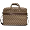 Geanta Guess 4G PU Triangle Logo Computer Bag 15/16&quot; Brown