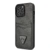 Husa Guess 4G Saffiano Double Card pentru  iPhone 13 Pro Black