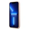 Husa Guess Saffiano Double Card pentru iPhone 13 Pro Pink