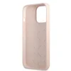 Husa Guess 4G Silicone Metal Logo pentru iPhone 13 Pro Pink