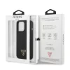 Husa Guess Silicone Line Triangle pentru iPhone 13 Pro Black