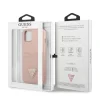 Husa  Guess Saffiano Double Card pentru iPhone 13 mini Pink