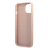 Husa  Guess Saffiano Double Card pentru iPhone 13 mini Pink
