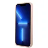 Husa  Guess Saffiano Double Card pentru iPhone 13 mini Pink