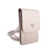 Geanta  pentru Telefon Guess PU 4G Triangle Logo Pink