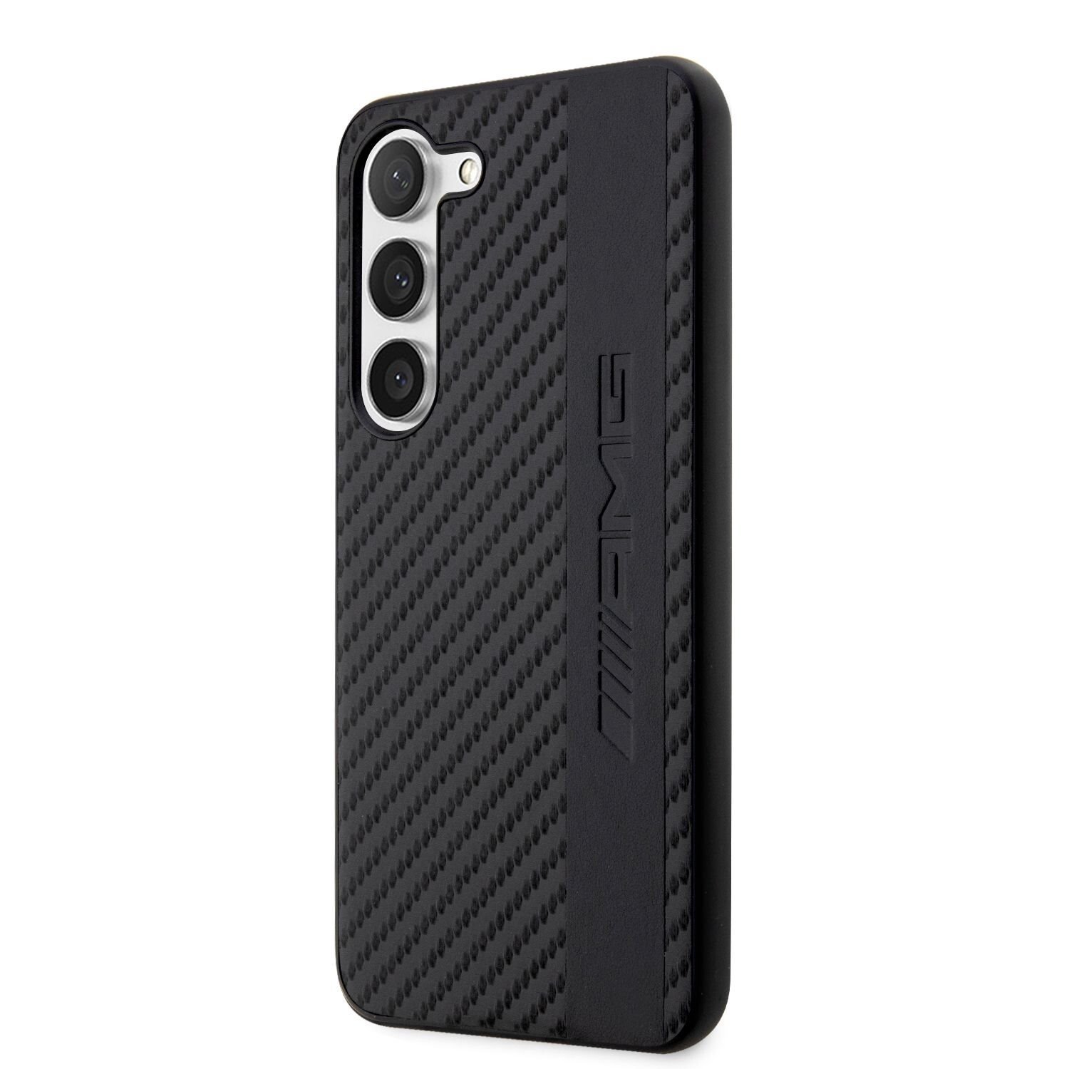 Husa AMG Carbon Stripe Case for Samsung Galaxy S23 Black thumb