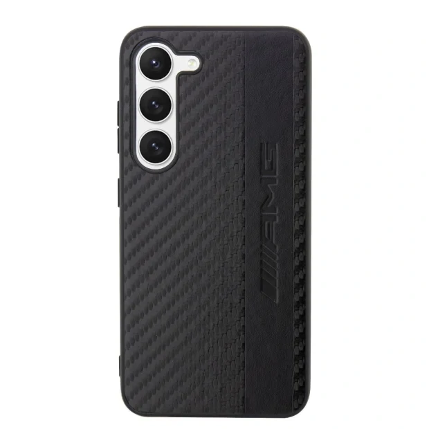 Husa AMG Carbon Stripe Case for Samsung Galaxy S23 Black
