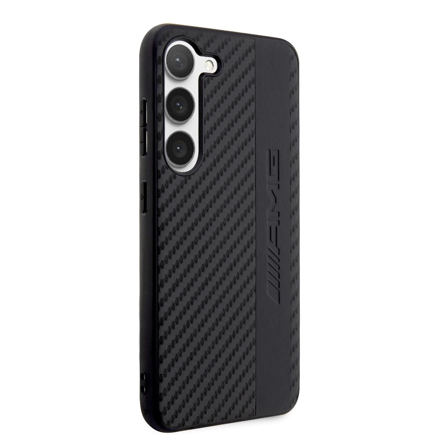 Husa AMG Carbon Stripe Case for Samsung Galaxy S23 Black thumb