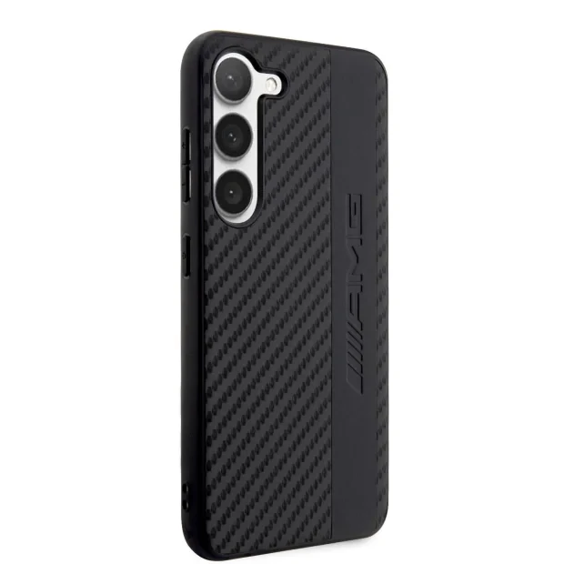 Husa AMG Carbon Stripe Case for Samsung Galaxy S23 Plus Black