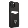 Husa Guess Saffiano Double Card pentru iPhone 13 mini Black