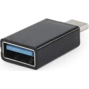 ADAPTOR GEMBIRD, pt. smartphone, USB 3.0 Type-C (T) la USB 3.0 (M), negru, &quot;A-USB3-CMAF-01&quot; (include TV 0.06 lei)