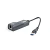 ADAPTOR RETEA GEMBIRD , extern, USB 3.0, port RJ-45, 1000 Mbps, &quot;NIC-U3-02&quot; (include TV 0.18lei)