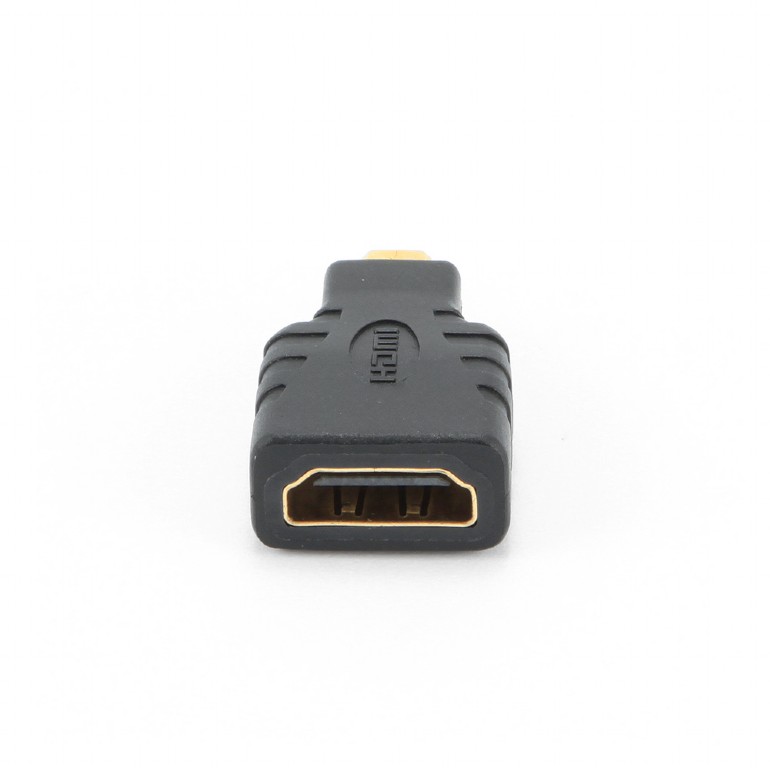 ADAPTOR video GEMBIRD, HDMI (M) la Micro-HDMI (T), conectori auriti, black, "A-HDMI-FD" (include TV 0.06 lei) thumb