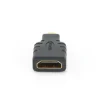 ADAPTOR video GEMBIRD, HDMI (M) la Micro-HDMI (T), conectori auriti, black, &quot;A-HDMI-FD&quot; (include TV 0.06 lei)