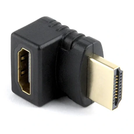 ADAPTOR video GEMBIRD, HDMI (T) la HDMI (M), unghi 270grade sus, conectori auriti, black, &quot;A-HDMI270-FML&quot; (include TV 0.06 lei)