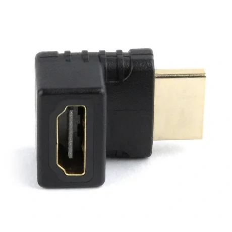 ADAPTOR video GEMBIRD, HDMI (T) la HDMI (M), unghi 270grade sus, conectori auriti, black, &quot;A-HDMI270-FML&quot; (include TV 0.06 lei)
