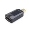 ADAPTOR video GEMBIRD, Mini-DisplayPort (T) la HDMI (M), rezolutie maxima Full HD (1920 x 1080) la 60Hz, black, &quot;A-mDPM-HDMIF-01&quot; (include TV 0.06 lei)