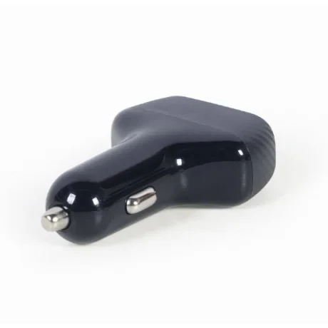 ALIMENTATOR auto GEMBIRD, 2 x USB QC3.0 la 3.6-6.5V/3A, 36W (2 x 18W), pt. bricheta auto, black, &quot;TA-U2QC3-CAR-01&quot; (include TV 0.18