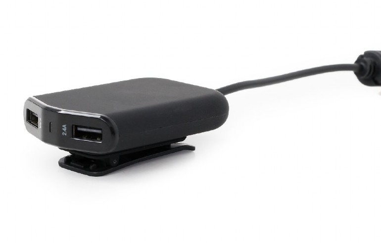 ALIMENTATOR auto GEMBIRD, 4 x USB, pt. bricheta auto 2 x USB, pt. bancheta din spate 2 x USB, 1.8m cablu, maxim 9.6A, black, "EG-4U-CAR-01" (include TV 0.18lei) thumb