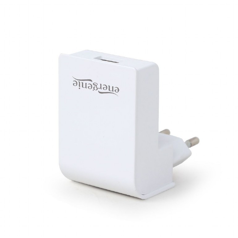 ALIMENTATOR retea 220V GEMBIRD, universal, 1 x USB, 2.1A, alb, "EG-UC2A-02-W" (include TV 0.18lei) thumb