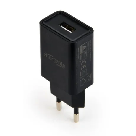 ALIMENTATOR retea 220V GEMBIRD, universal, 1 x USB, 2.1A, negru, &quot;EG-UC2A-03&quot; (include TV 0.18lei)