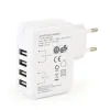 ALIMENTATOR retea 220V GEMBIRD, universal, 4 x USB, maxim 3.1A, alb, "EG-U4AC-02" (include TV 0.18lei)