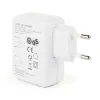 ALIMENTATOR retea 220V GEMBIRD, universal, 4 x USB, maxim 3.1A, alb, "EG-U4AC-02" (include TV 0.18lei)