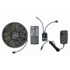 BANDA LED GEMBIRD, RGB diferite culori, 280lm, 17W, 150 x LED, banda 5m, telecomanda, rezistenta la stropi IP65, cablu 1.5m, &quot;LED-S-RGB500-01&quot;