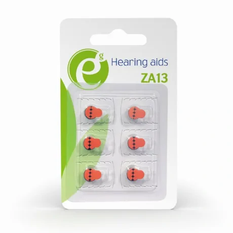 BATERIE GEMBIRD, butoni (ZA13), 1.4V zinc, 6 buc., &quot;EG-BA-ZA13-01&quot; (include TV 0.06lei)