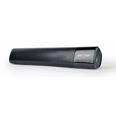 BOXE GEMBIRD portabile bluetooth, tip soundbar, RMS: 10W (2 x 5W), baterie 1200mAh, black, &quot;SPK-BT-BAR400-01&quot;  (include TV 1.75 lei)