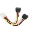 CABLU alimentare GEMBIRD, adaptor Molex la 2 x S-ATA, 30cm "CC-SATA-PSY-0.3M" (include TV 0.06 lei)