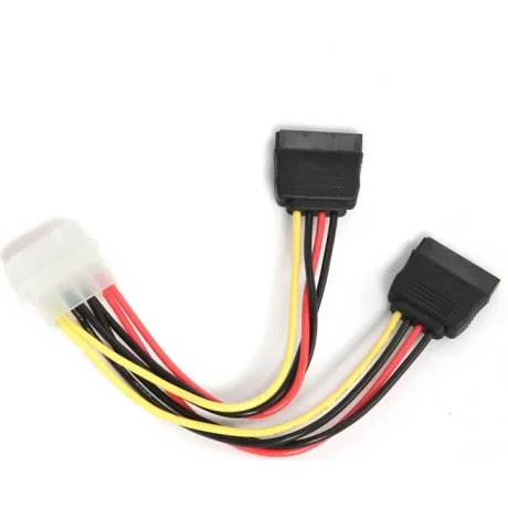 CABLU alimentare GEMBIRD, adaptor Molex la 2 x S-ATA, 30cm "CC-SATA-PSY-0.3M" (include TV 0.06 lei)