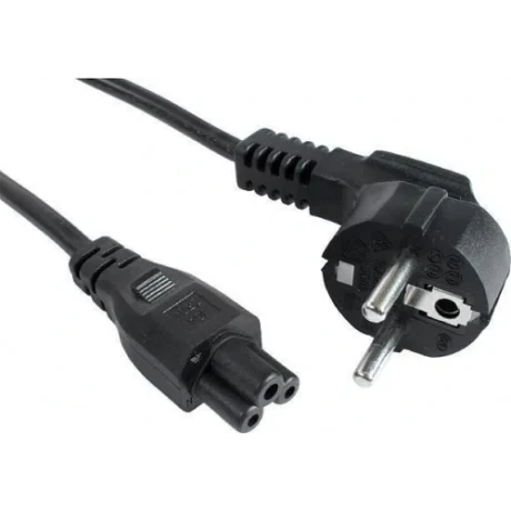 CABLU alimentare GEMBIRD notebook 1.8m, intrare Shucko, iesire C5, 10A, certificare VDE, bulk, black, &quot;PC-186-ML12&quot; (include TV 0.18lei)