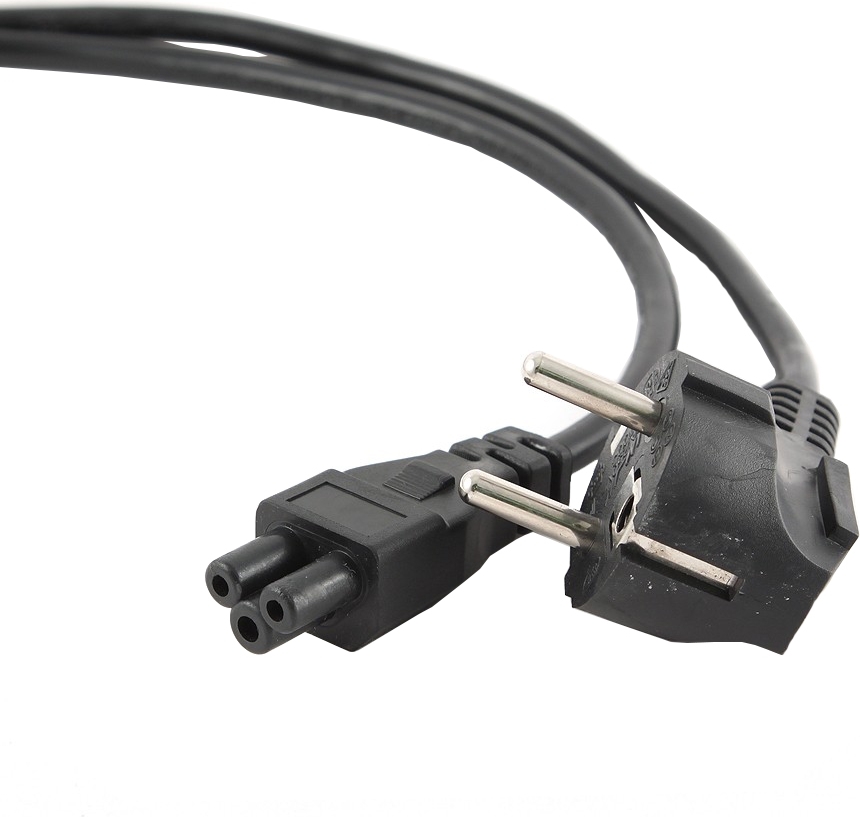 CABLU alimentare GEMBIRD notebook 3m, intrare Shucko, iesire C5, 10A, certificare VDE, bulk, black, "PC-186-ML12-3M" (include TV 0.8lei) thumb
