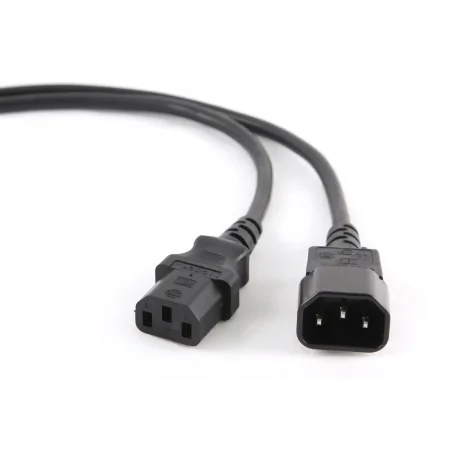 CABLU alimentare GEMBIRD prelungitor, 1.8m, intrare C13, iesire C14, 10A, certificare VDE, bulk, black, &quot;PC-189-VDE&quot; (include TV 0.18lei)