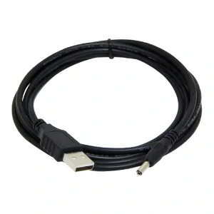 CABLU alimentare GEMBIRD, pt. HUB USB, USB la Jack Power 3.5 mm (5 V DC, 0.5 A), 1.8m, negru, &quot;CC-USB-AMP35-6&quot; (include TV 0.06 lei)