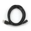 CABLU alimentare si date GEMBIRD, pt. smartphone, USB 2.0 (T) la Micro-USB 2.0 (T), 0.1m, black, &quot;CCP-mUSB2-AMBM-0.1M&quot; (include TV 0.06 lei)