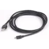 CABLU alimentare si date GEMBIRD, pt. smartphone, USB 2.0 (T) la Micro-USB 2.0 (T), 1.8m, black, &quot;CCP-mUSB2-AMBM-6&quot; (include TV 0.06 lei)