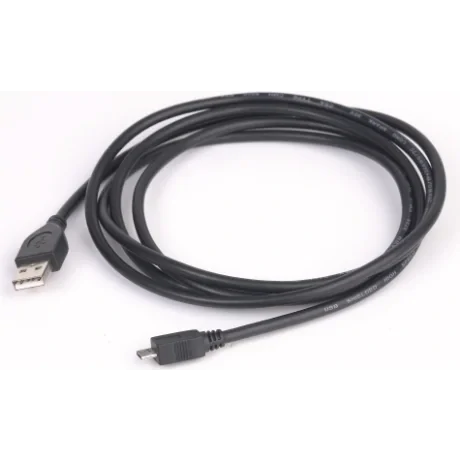 CABLU alimentare si date GEMBIRD, pt. smartphone, USB 2.0 (T) la Micro-USB 2.0 (T), 1.8m, black, &quot;CCP-mUSB2-AMBM-6&quot; (include TV 0.06 lei)
