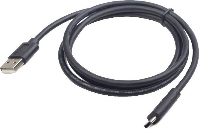 CABLU alimentare si date GEMBIRD, pt. smartphone, USB 2.0 (T) la USB 2.0 Type-C (T), 3m, negru, "CCP-USB2-AMCM-10" (include TV 0.06 lei) thumb
