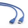 CABLU alimentare si date GEMBIRD, USB 3.0 (T) la Micro-USB 3.0 (T), 0.5m, albastru, "CCP-mUSB3-AMBM-0.5M" (include TV 0.06 lei)
