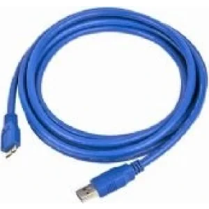 CABLU alimentare si date GEMBIRD, USB 3.0 (T) la Micro-USB 3.0 (T), 1.8m, albastru, &quot;CCP-mUSB3-AMBM-6&quot; (include TV 0.06 lei)