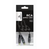CABLU audio GEMBIRD Splitter stereo (1 x 3.5 mm jack T la 2 x 3.5 mm RCA M), 20cm, negru &quot;CCAP-RCAM2F-0.2M&quot; (include TV 0.06 lei)