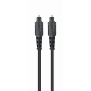 CABLU audio GEMBIRD Toslink Optic (pt. conexiune optica intre BLU-Ray si echipamentul audio), 7.5m, black, &quot;CC-OPT-7.5M&quot; (include TV 0.8lei)