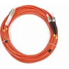 CABLU FIBRA OPTICA duplex multimode,  2m, conectori LC-ST, bulk, Gembird "CFO-LCST-OM2-2M"