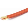 CABLU FIBRA OPTICA duplex multimode,  2m, conectori LC-ST, bulk, Gembird "CFO-LCST-OM2-2M"
