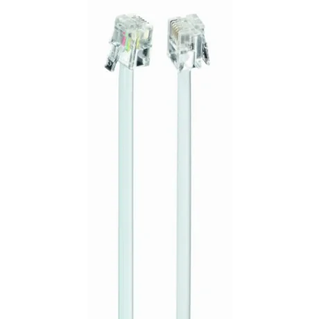 CABLU TELEFONIC GEMBIRD 6P4C, 10m, black, "TC6P4C-10M" (include TV 0.06 lei)x