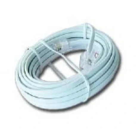 CABLU TELEFONIC GEMBIRD 6P4C, 10m, black, "TC6P4C-10M" (include TV 0.06 lei)x