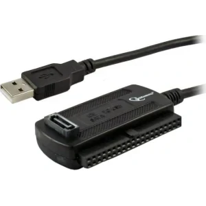 CABLU USB GEMBIRD adaptor, USB 2.0 (T) la IDE (M) ori S-ATA (M), 30cm, adaptor USB la unitati 2.5&quot;/3.5&quot;, negru, &quot;AUSI01&quot; (include TV 0.8lei)